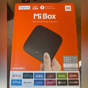 MI Box for streaming like new has been used but works great